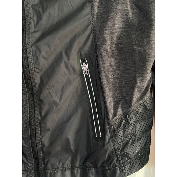 Lululemon Run Nothin' But Run Jacket Full Zip Lightweight Black Coat Women's 4 - Picture 8 of 10